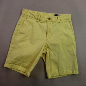 Vineyard Vines Shorts Girls 28 Lightweight Outdoors Yellow Chino Pockets